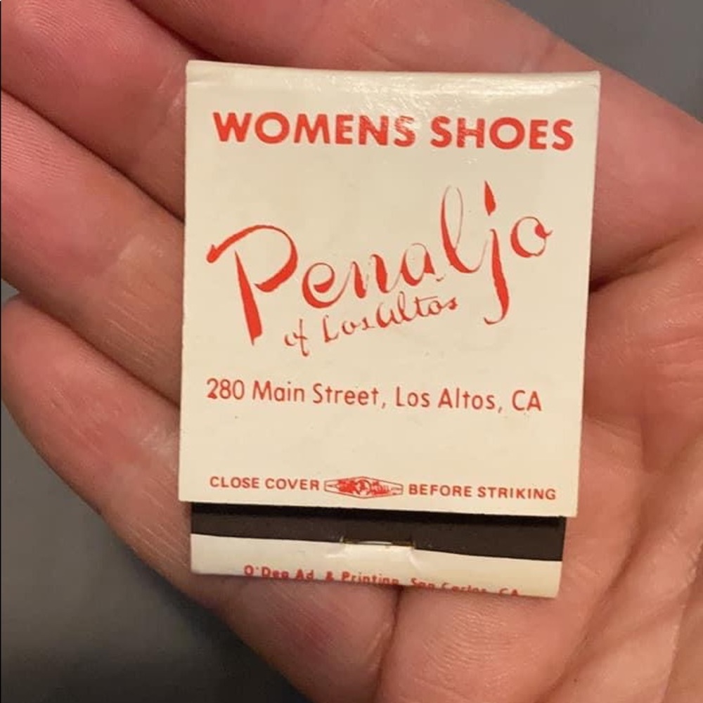 RARE Vintage Mid-Century Front Strike Matchbook
